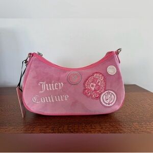 NWT Juicy Couture Girls Rule Pink Shoulder Bag